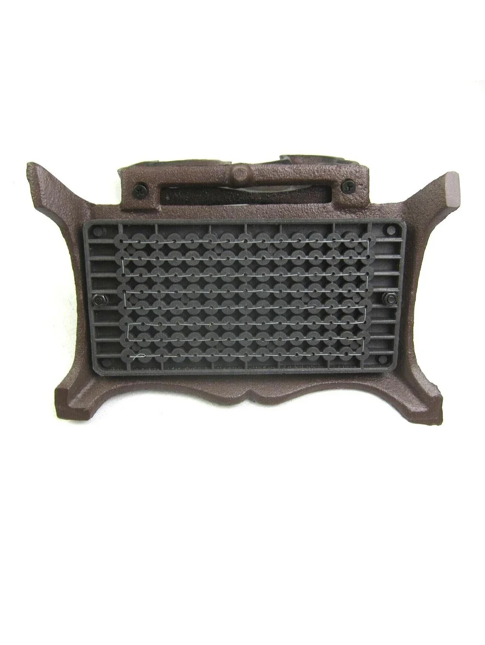 Cast Iron Boot Scraper Brush Brown Squirrel & Nut Design NEW